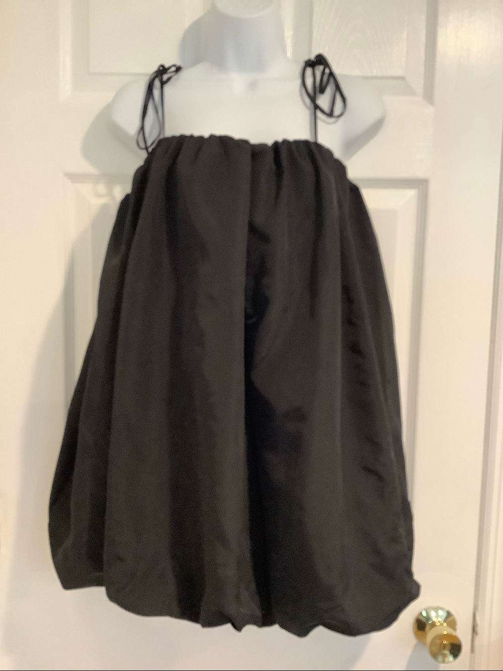 NWT OLD NAVY Black Coquette Girl Trendy Formal Cocktail Party Bubble Dress MP